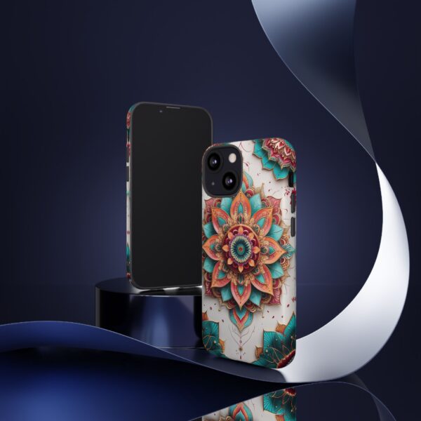 Mandala Phone Case, Colorful Floral Design, Bohemian Style, Tough Cases, Gift for Her