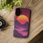Mountain Sunset Phone Case - Tough Cases for Nature Lovers