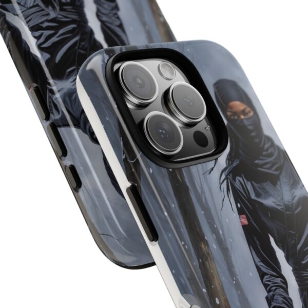 Artistic Phone Case, Ninja Aesthetic, Unique Smartphone Cover, Adventurous Spirit