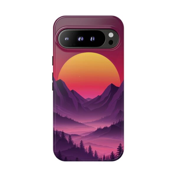 Mountain Sunset Phone Case - Tough Cases for Nature Lovers
