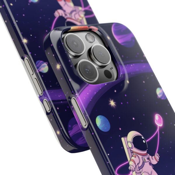 Space Astronaut Slim Phone Case