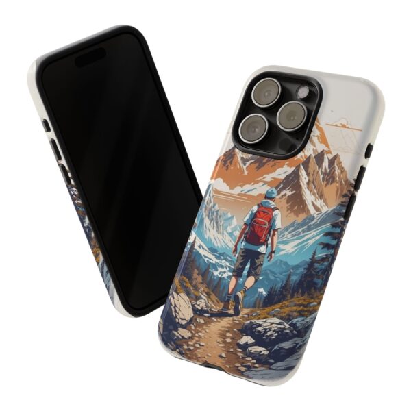 Adventure Phone Case, Mountain Hiking Phone Cover, Outdoor Enthusiast Gift, Nature Lover Accessory, Travel Cell Phone Protector