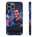 Stylish Car Enthusiast Phone Case with Key Design