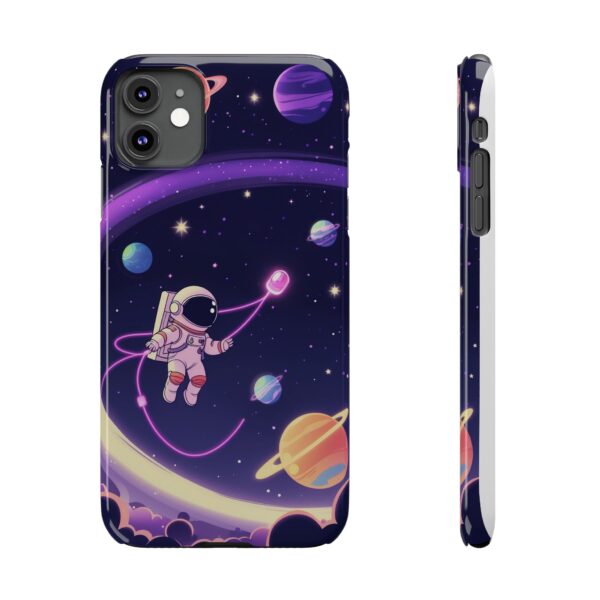 Space Astronaut Slim Phone Case