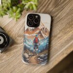 Adventure Phone Case, Mountain Hiking Phone Cover, Outdoor Enthusiast Gift, Nature Lover Accessory, Travel Cell Phone Protector