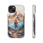 Adventure Phone Case, Mountain Hiking Phone Cover, Outdoor Enthusiast Gift, Nature Lover Accessory, Travel Cell Phone Protector