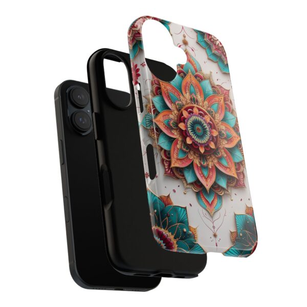 Mandala Phone Case, Colorful Floral Design, Bohemian Style, Tough Cases, Gift for Her
