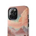 Mountain Reflection Tough Phone Case - Nature-Inspired Design for Adventurers