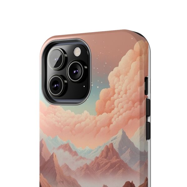 Mountain Reflection Tough Phone Case - Nature-Inspired Design for Adventurers