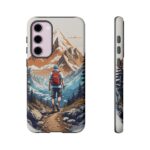 Adventure Phone Case, Mountain Hiking Phone Cover, Outdoor Enthusiast Gift, Nature Lover Accessory, Travel Cell Phone Protector