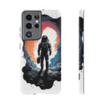Astronaut Case, Tough Phone Cover, Galaxy Art Protector, Space Lover Gift, Unique Mobile Accessory