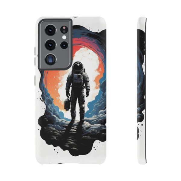 Astronaut Case, Tough Phone Cover, Galaxy Art Protector, Space Lover Gift, Unique Mobile Accessory