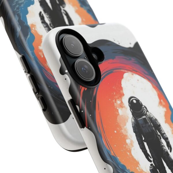 Astronaut Case, Tough Phone Cover, Galaxy Art Protector, Space Lover Gift, Unique Mobile Accessory