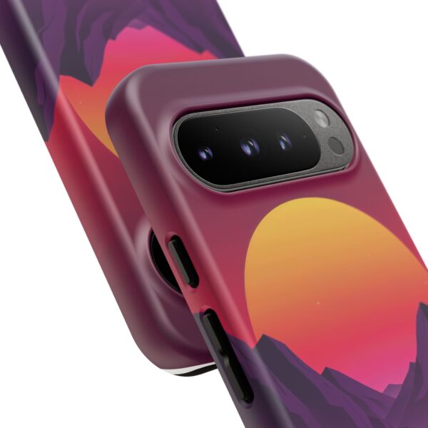 Mountain Sunset Phone Case - Tough Cases for Nature Lovers