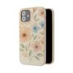 Floral Biodegradable Phone Case - Eco-Friendly Nature Design