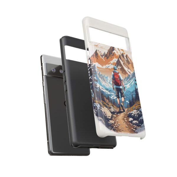 Adventure Phone Case, Mountain Hiking Phone Cover, Outdoor Enthusiast Gift, Nature Lover Accessory, Travel Cell Phone Protector