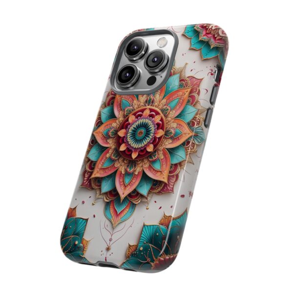 Mandala Phone Case, Colorful Floral Design, Bohemian Style, Tough Cases, Gift for Her
