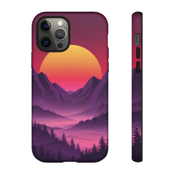 Mountain Sunset Phone Case - Tough Cases for Nature Lovers