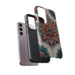Mandala Phone Case, Colorful Floral Design, Bohemian Style, Tough Cases, Gift for Her