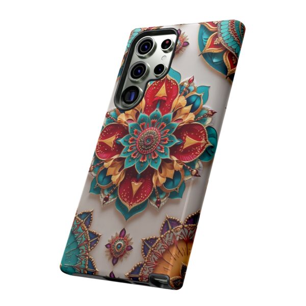 Colorful Mandala Phone Cover, Bohemian Style Accessory, Unique Gift for Her, Stylish Smartphone Protection