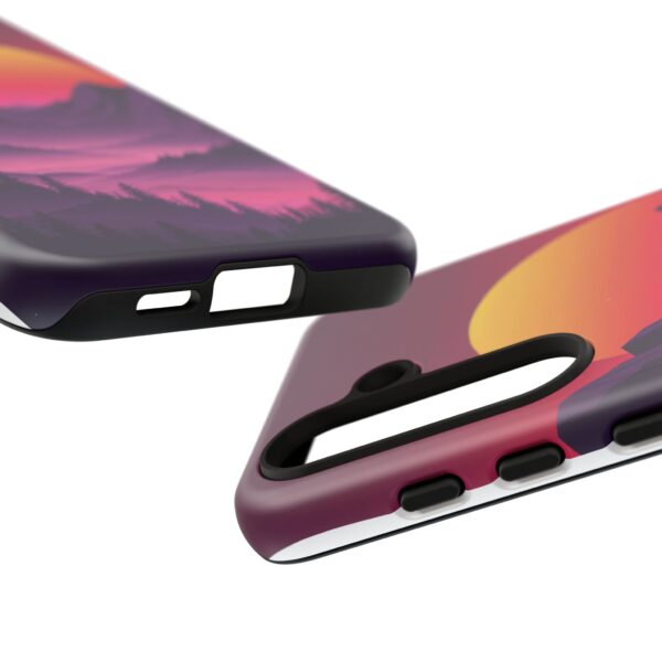 Mountain Sunset Phone Case - Tough Cases for Nature Lovers