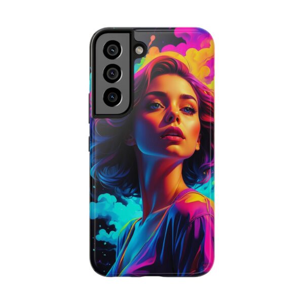 Vibrant, Colorful Woman Design - Tough Phone Case