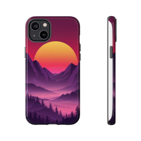 Mountain Sunset Phone Case - Tough Cases for Nature Lovers