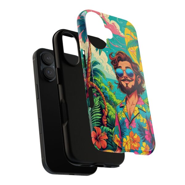 Stylish Hawaiian Tough Phone Case - Perfect for Trendsetters & Everyday Use