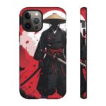Samurai Warrior Phone Case - Tough Cases with Bold Design