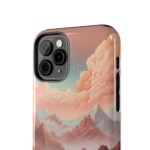 Mountain Reflection Tough Phone Case - Nature-Inspired Design for Adventurers