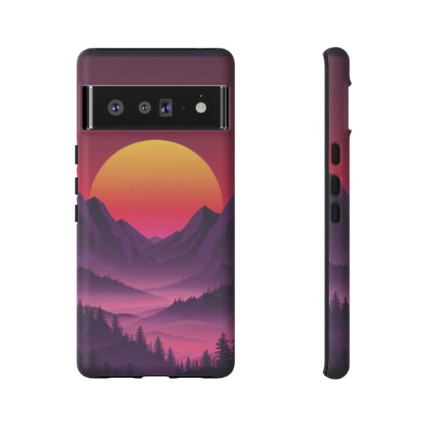 Mountain Sunset Phone Case - Tough Cases for Nature Lovers