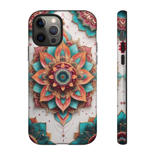 Mandala Phone Case, Colorful Floral Design, Bohemian Style, Tough Cases, Gift for Her