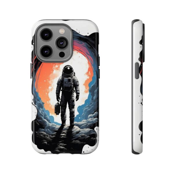 Astronaut Case, Tough Phone Cover, Galaxy Art Protector, Space Lover Gift, Unique Mobile Accessory