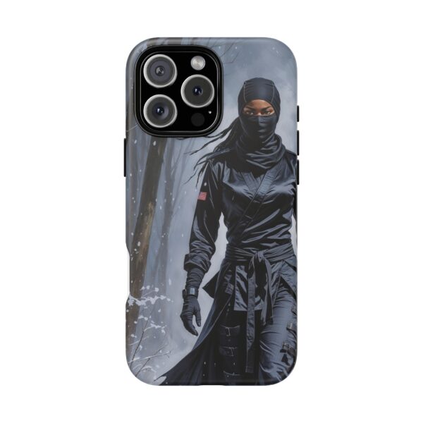 Artistic Phone Case, Ninja Aesthetic, Unique Smartphone Cover, Adventurous Spirit