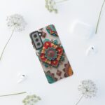 Colorful Mandala Phone Cover, Bohemian Style Accessory, Unique Gift for Her, Stylish Smartphone Protection