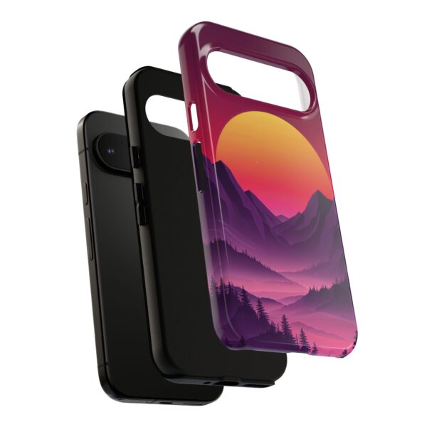 Mountain Sunset Phone Case - Tough Cases for Nature Lovers