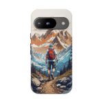 Adventure Phone Case, Mountain Hiking Phone Cover, Outdoor Enthusiast Gift, Nature Lover Accessory, Travel Cell Phone Protector