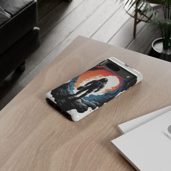 Astronaut Case, Tough Phone Cover, Galaxy Art Protector, Space Lover Gift, Unique Mobile Accessory