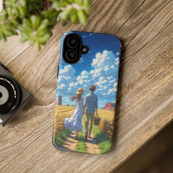 Couple Phone Case – Romantic Landscape Design