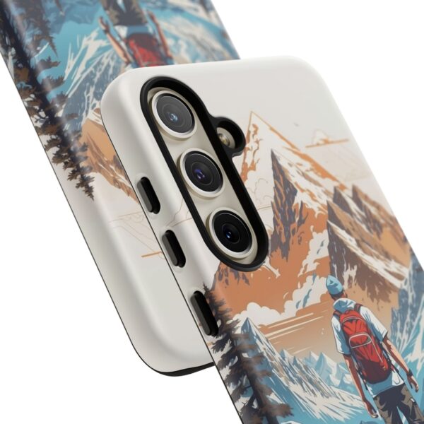 Adventure Phone Case, Mountain Hiking Phone Cover, Outdoor Enthusiast Gift, Nature Lover Accessory, Travel Cell Phone Protector