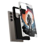 Astronaut Case, Tough Phone Cover, Galaxy Art Protector, Space Lover Gift, Unique Mobile Accessory