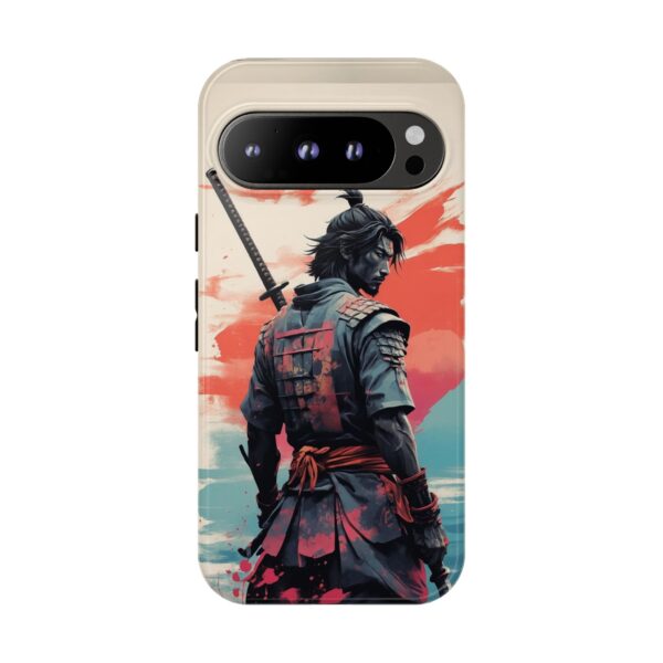 Samurai Warrior Phone Case, Tough Cases, Unique Phone Accessories, Phone Cover Gift, Gamer Phone Decor, Anime Style Case