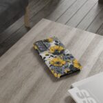 Floral Phone Case, Yellow Flower Design, Stylish Phone Protection
