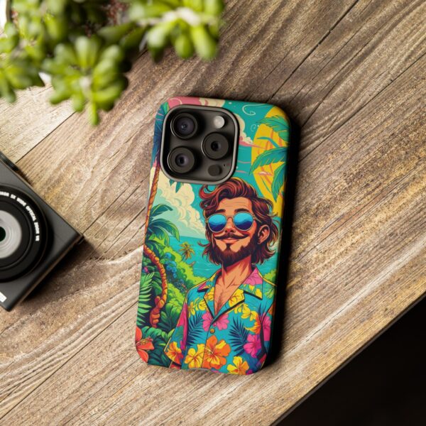 Stylish Hawaiian Tough Phone Case - Perfect for Trendsetters & Everyday Use