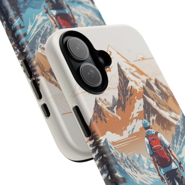 Adventure Phone Case, Mountain Hiking Phone Cover, Outdoor Enthusiast Gift, Nature Lover Accessory, Travel Cell Phone Protector