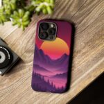 Mountain Sunset Phone Case - Tough Cases for Nature Lovers