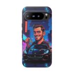Stylish Car Enthusiast Phone Case with Key Design