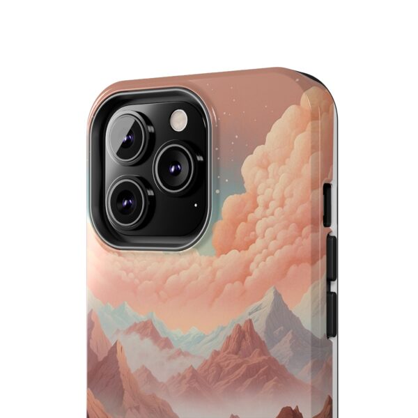 Mountain Reflection Tough Phone Case - Nature-Inspired Design for Adventurers