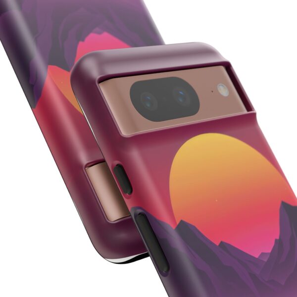 Mountain Sunset Phone Case - Tough Cases for Nature Lovers