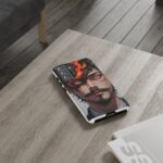 Fiery Design, Anime Style, Unique Cell Phone Accessory, Strong and Stylish
